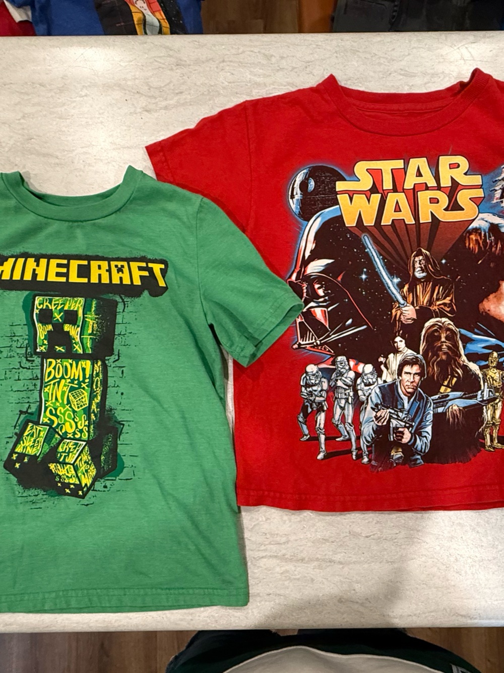 Minecraft & Star Wars Graphic Tee - Shirt
